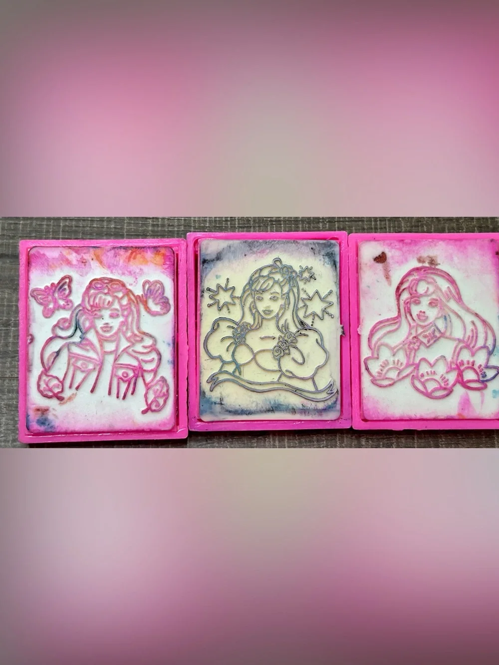 Barbie vintage stamps